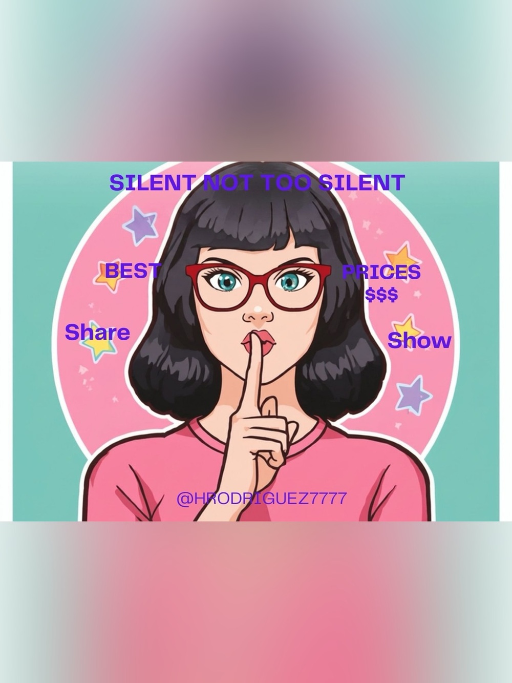 Silent Not Too Silent Share Show No Theme
